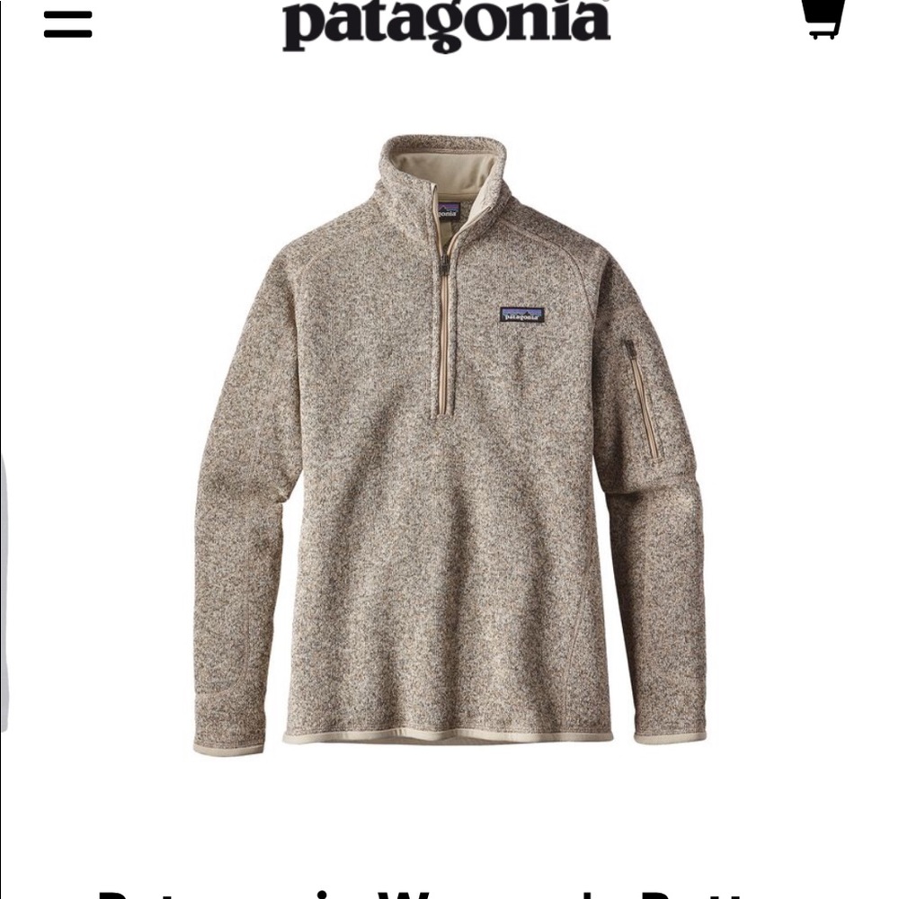 Patagonia women’s better sweater in size XL